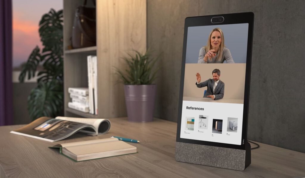 Neat Frame - osobisty panel do wideokonferencji