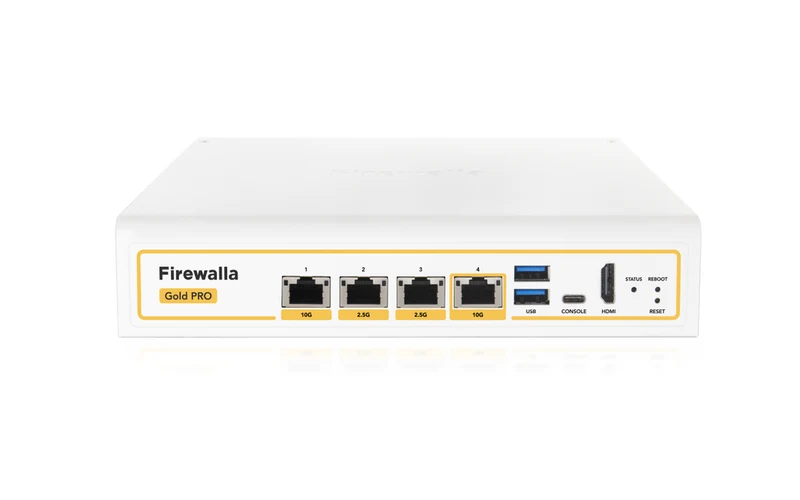 Firewalla Gold Pro - pełnoprawny firewall domowy 2.5 Gbps